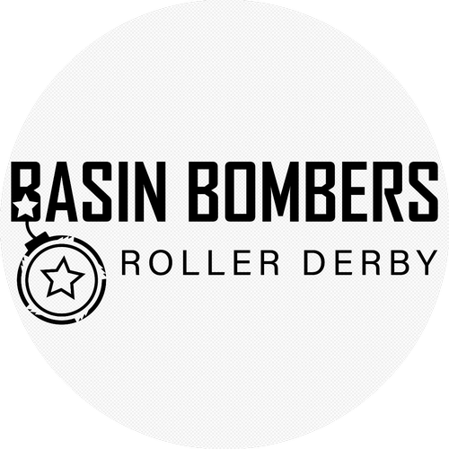 Basin Bombers Roller Derby logo