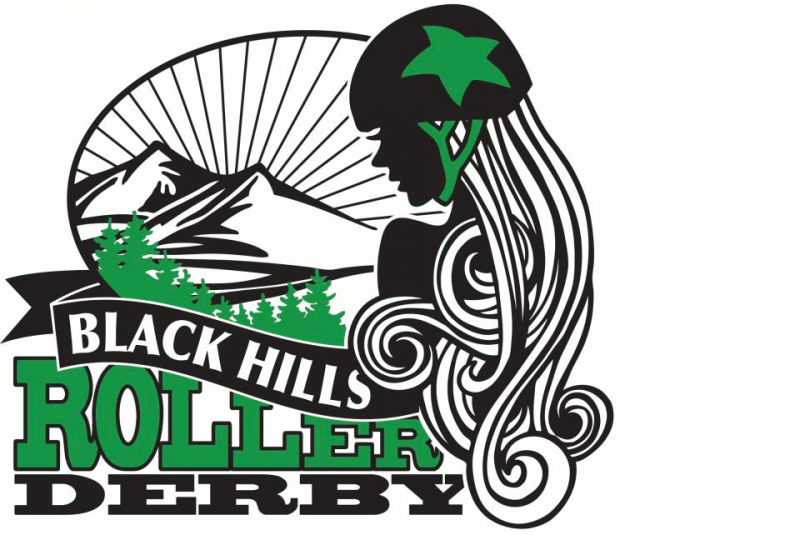 Black Hills Roller Derby League logo