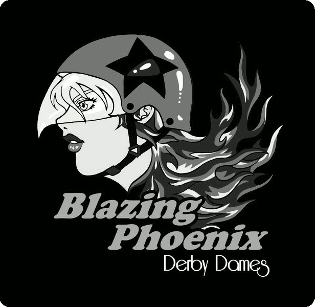 Blazing Phoenix Derby Dames logo