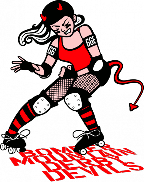 Bomber Mountain Derby Devils logo