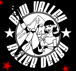 Bow Valley Roller Derby logo