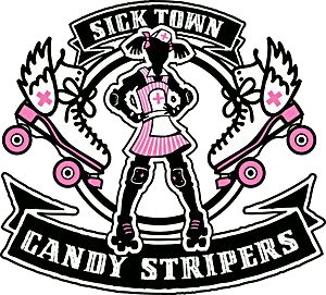 Candy Stripers Jr. Derby logo