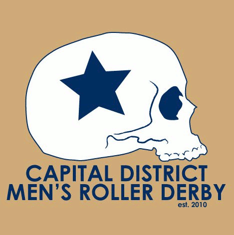Capital District Men's Roller Derby logo