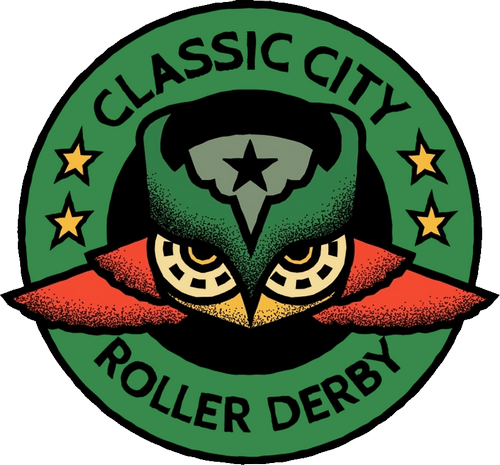Classic City Roller Derby logo