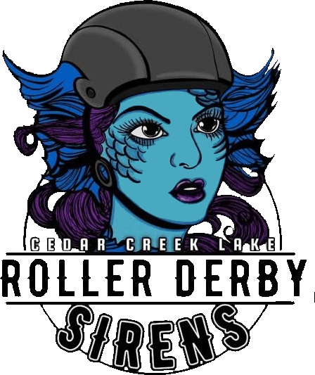 Cedar Creek Lake Roller Derby logo