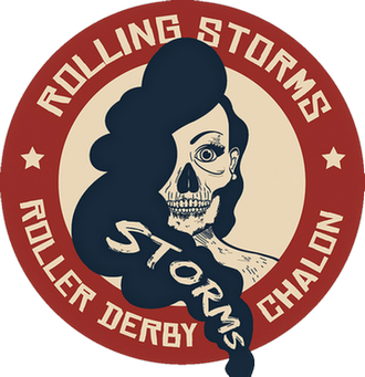 Roller Derby Chalon logo