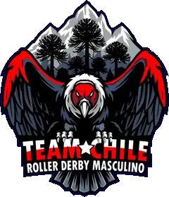 Team Chile Masculino Roller Derby logo