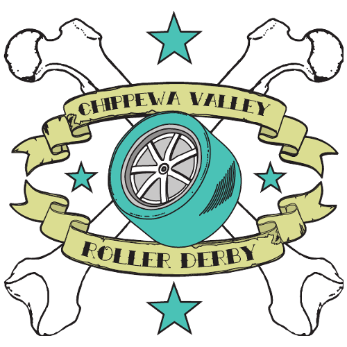 Chippewa Valley Roller Derby logo