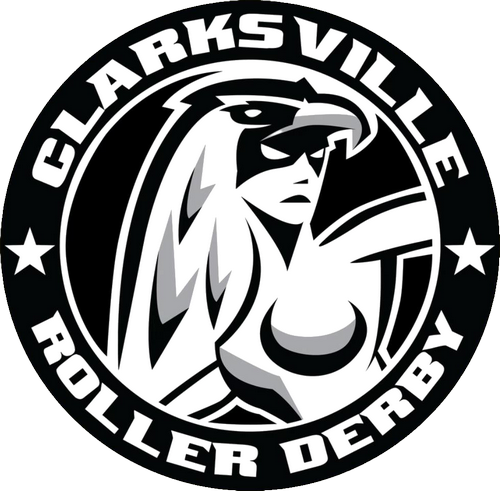 Clarksville Roller Derby logo