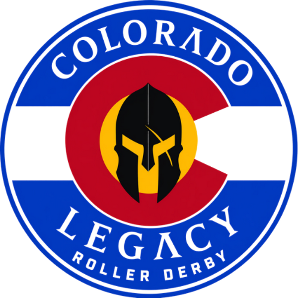 Colorado Legacy Roller Derby logo