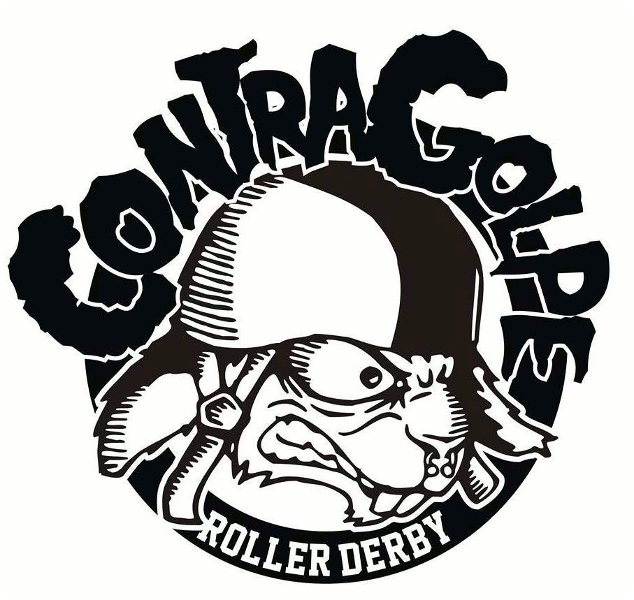 Contragolpe Roller Derby logo