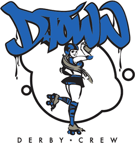 D-Town Derby Crew logo
