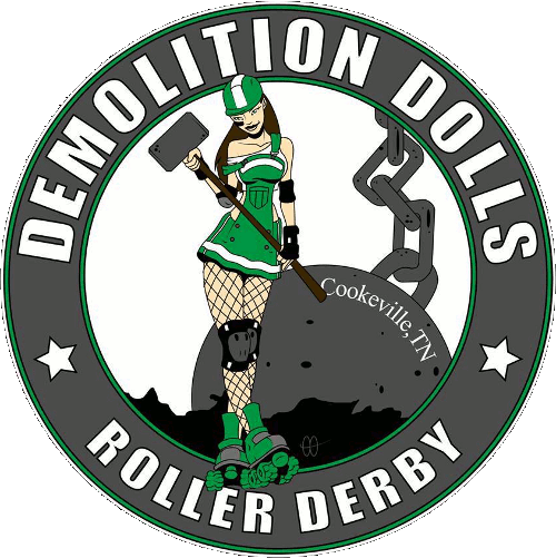 Demolition Dolls Roller Derby logo