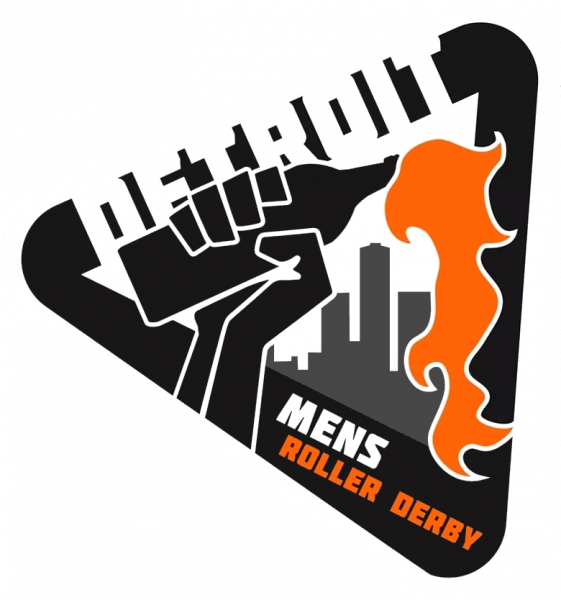 Detroit Men's Roller Derby logo