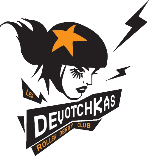 Les Devotchkas Roller Derby logo