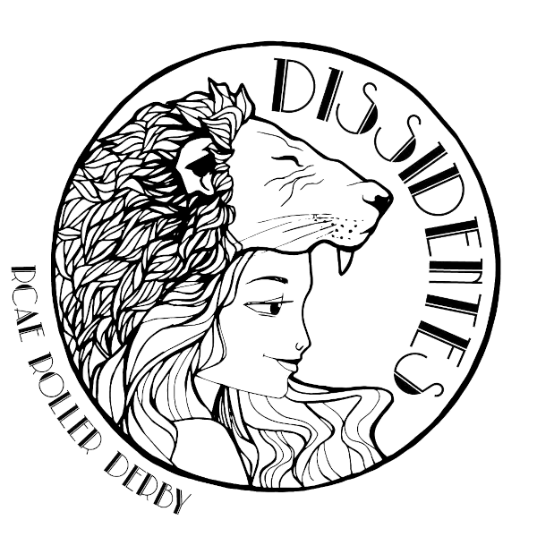 Dissidentes Roller Derby Liège logo