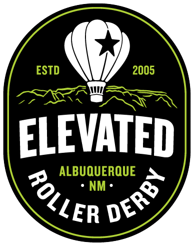 Elevated Roller Derby logo