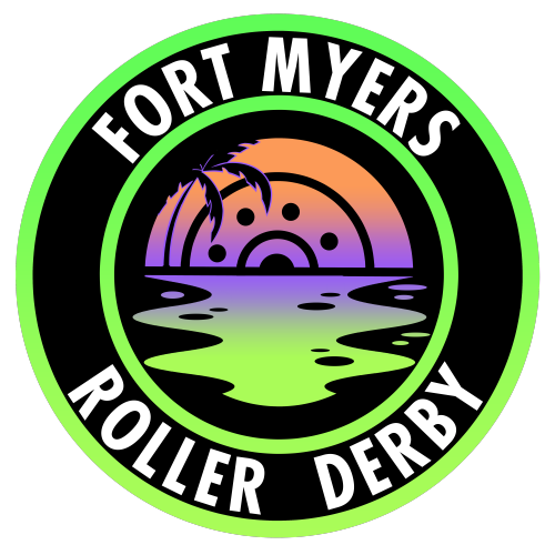 Fort Myers Roller Derby logo