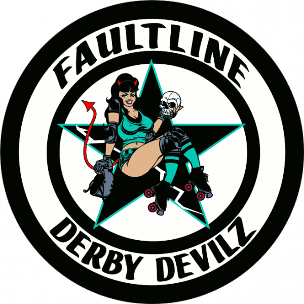 Faultline Derby Devilz logo
