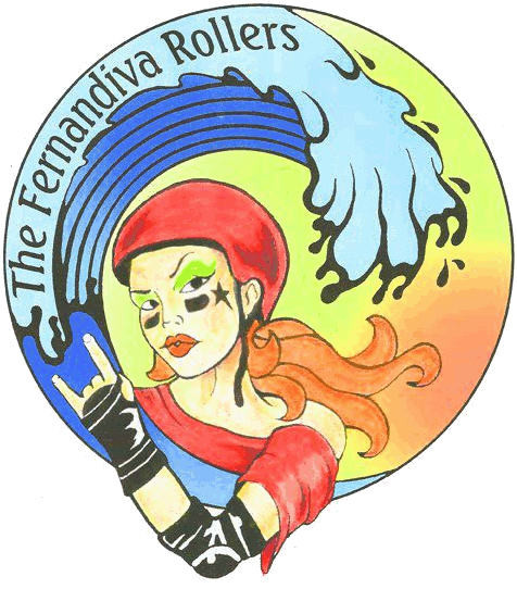 Fernandina Beach Roller Derby logo