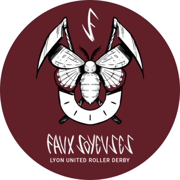 Lyon United Roller Derby logo