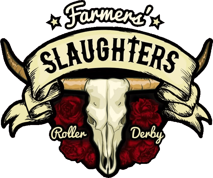 Farmers' Slaughters Roller Derby logo