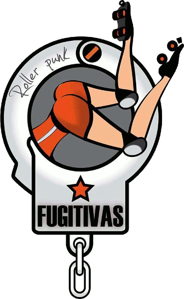 Fugitivas Roller Derby logo
