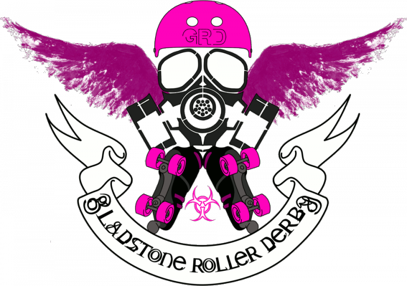 Gladstone Roller Derby logo