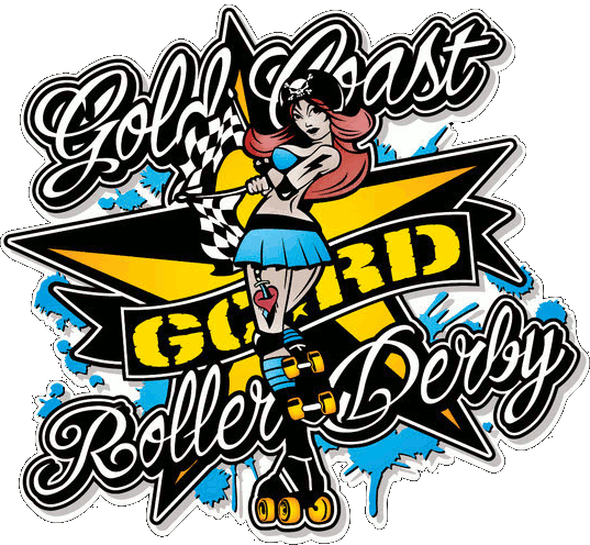 Gold Coast Roller Derby logo