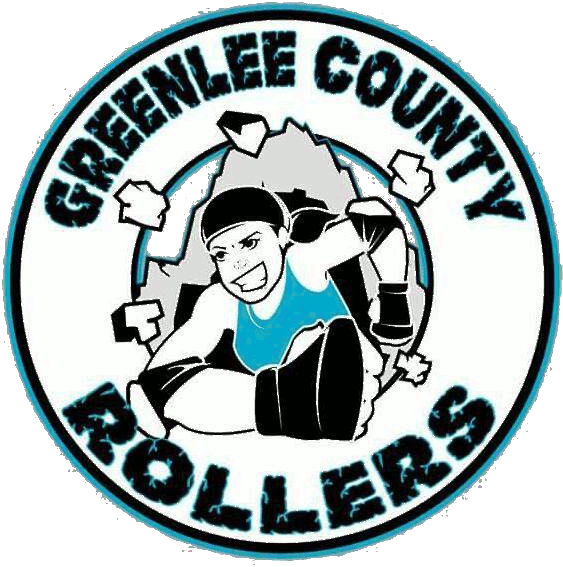 Greenlee County Rollers logo