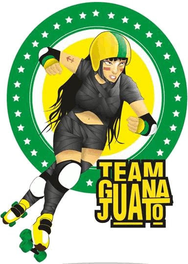 Team Guanajuato Roller Derby logo