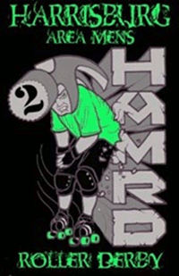 Harrisburg Area Men's Roller Derby logo