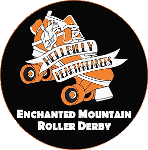 Enchanted Mountain Roller Derby logo