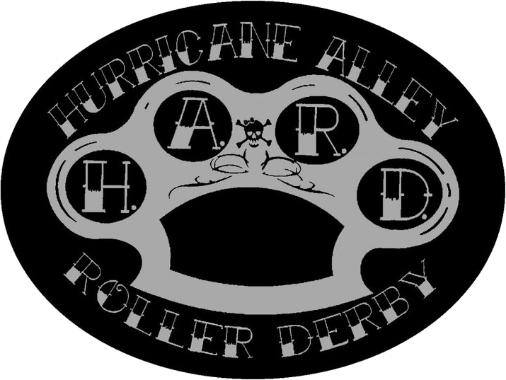 Hurricane Alley Roller Derby logo