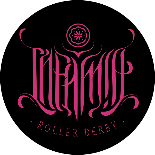 Infamia Roller Derby logo