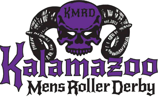 Kalamazoo Men's Roller Derby logo