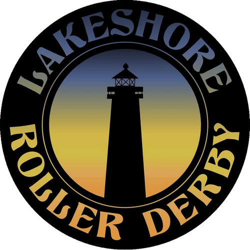 Lakeshore Roller Derby logo