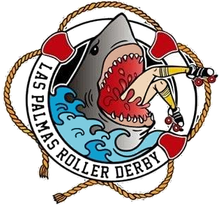 Las Palmas Roller Derby logo