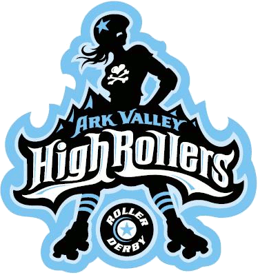 Ark Valley High Rollers logo