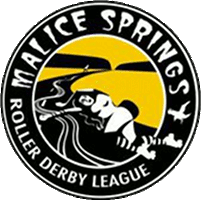 Malice Springs Roller Derby logo