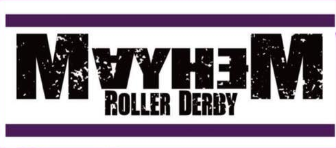 Mayhem Roller Derby logo