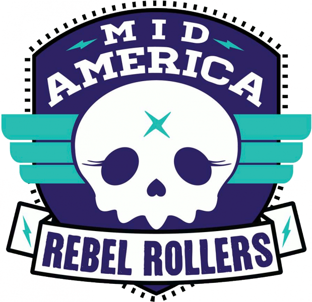 MidAmerica Rebel Rollers logo