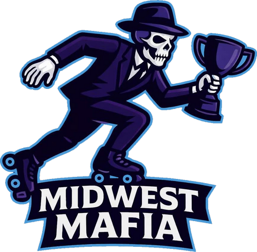 Midwest Mafia Roller Derby logo