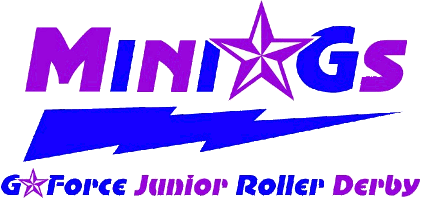 Gastonia Junior Roller Derby logo