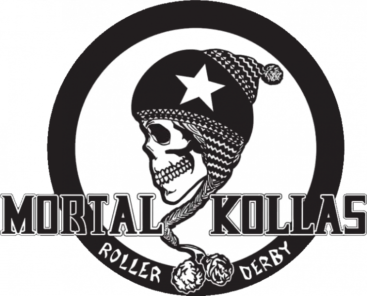 Mortal Kollas Roller Derby logo