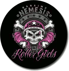 Nanaimo Nemesis Roller Girls logo