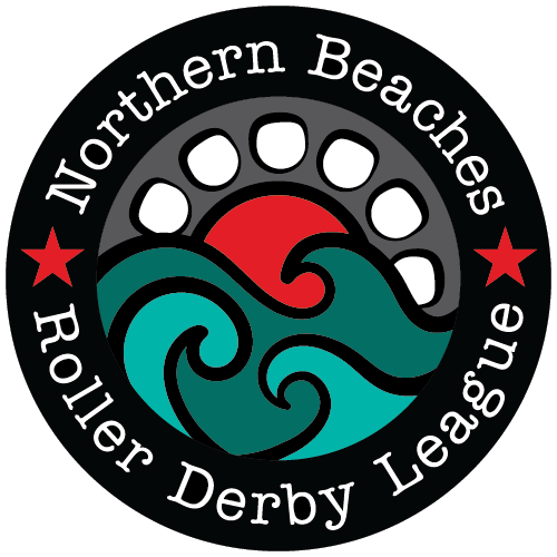 Northern Beaches Roller Derby League logo