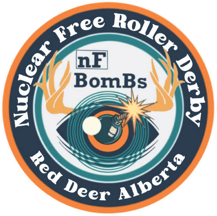 Nuclear Free Roller Derby League logo