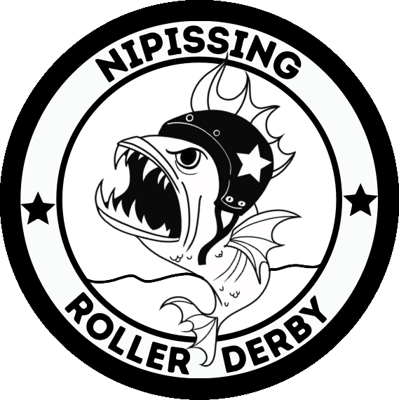 Nipissing Roller Derby logo