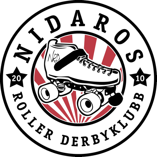 Nidaros Roller Derby logo